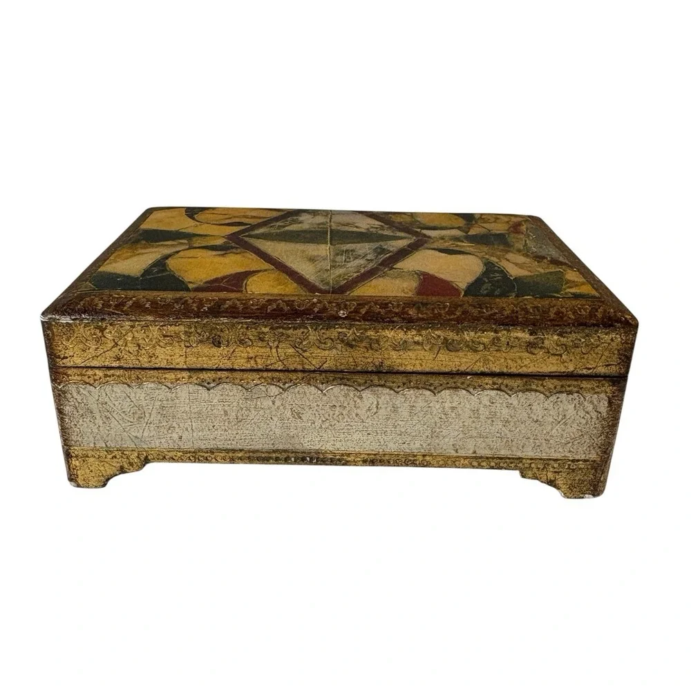 Vintage Carillon Svizzero Jewelry Music Box